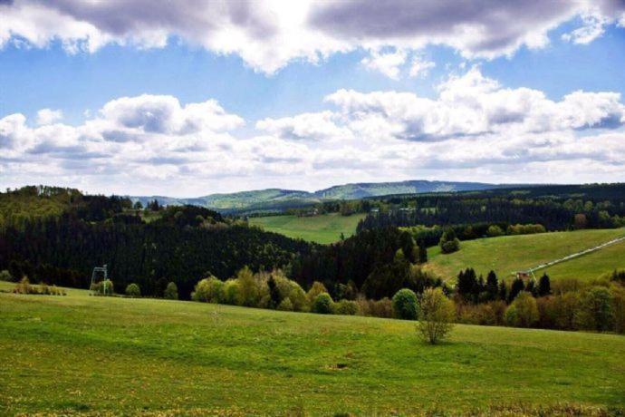 Ferienwohnung Panoramablick Postwiese Winterberg Exterior photo